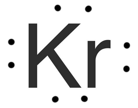 lewis dot structure for kr.